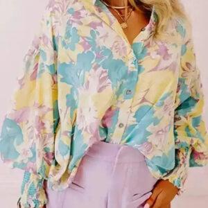 Petal Delight Baggy Blouse